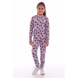 Пижама детская 7-222а (розовый) комбинезон